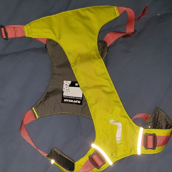 Ruffwear Dog Harness HiViz Yellow And Orange Color - Picture 5 of 12